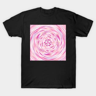 Swirl of Pink Diamond Arrows T-Shirt